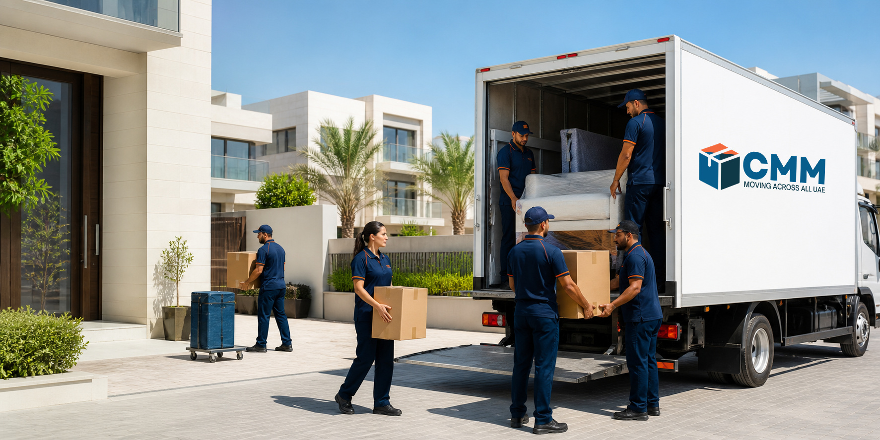 Call Me Movers planning emergency moving in the UAE