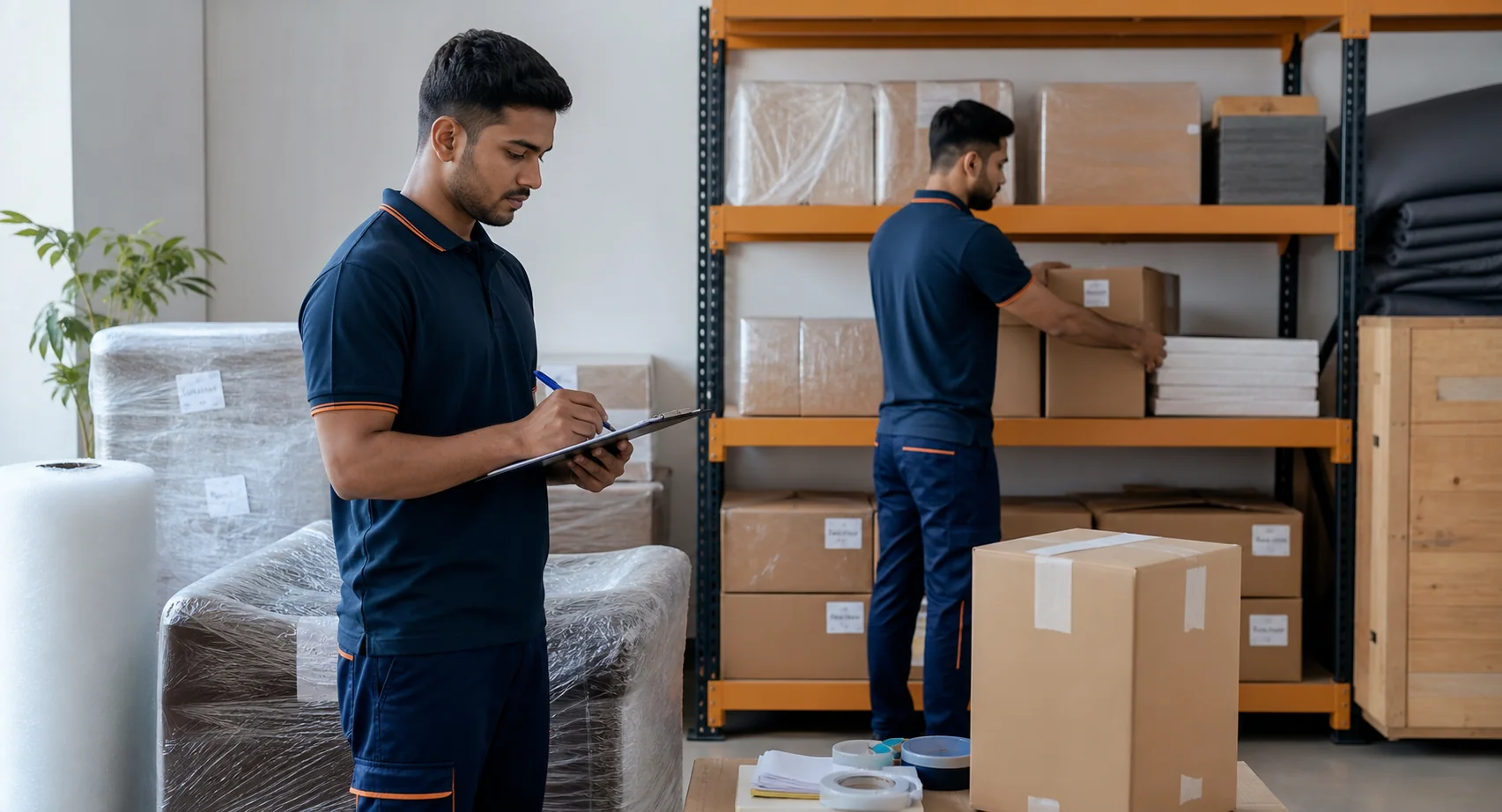Organised UAE moving storage support